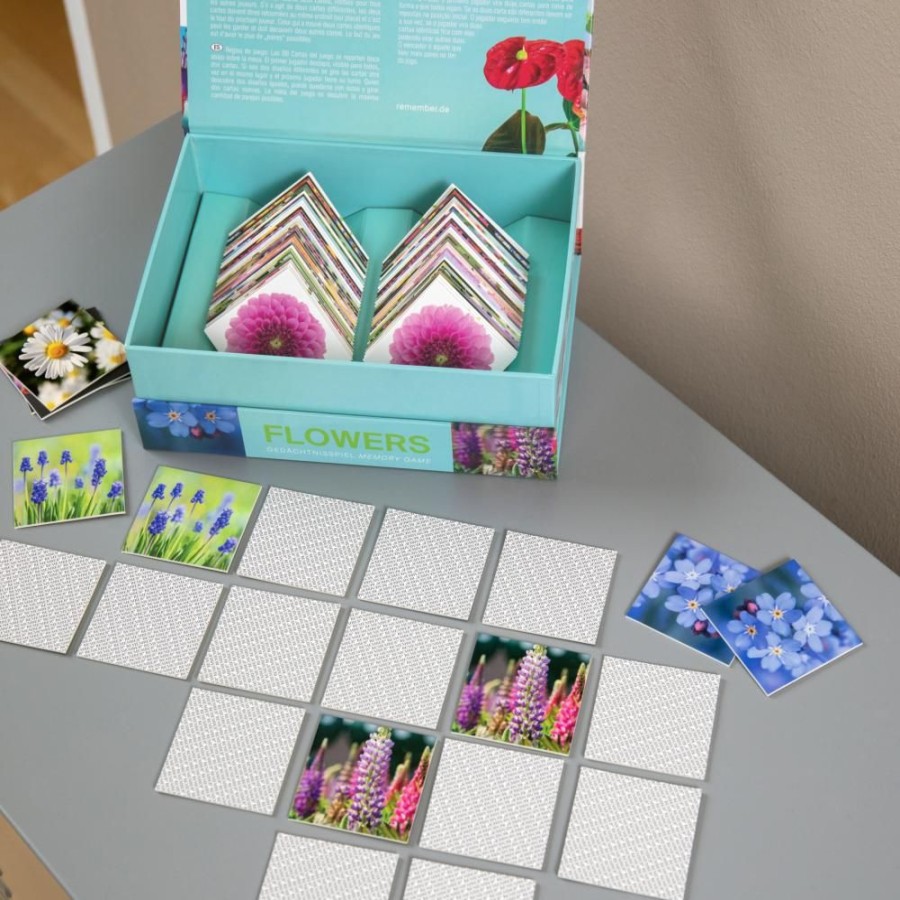 Games Remember | Remember Memory Game 'Flowers'