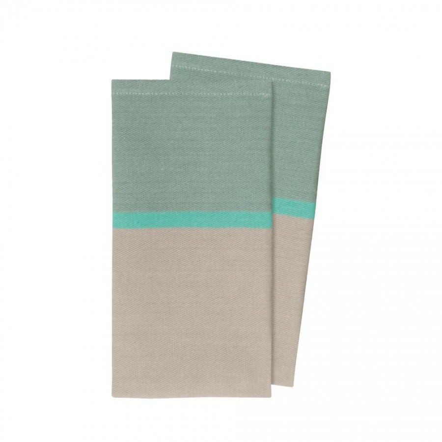 Table & Kitchen Remember | Cotton Napkins 'Mint', Set Of 2