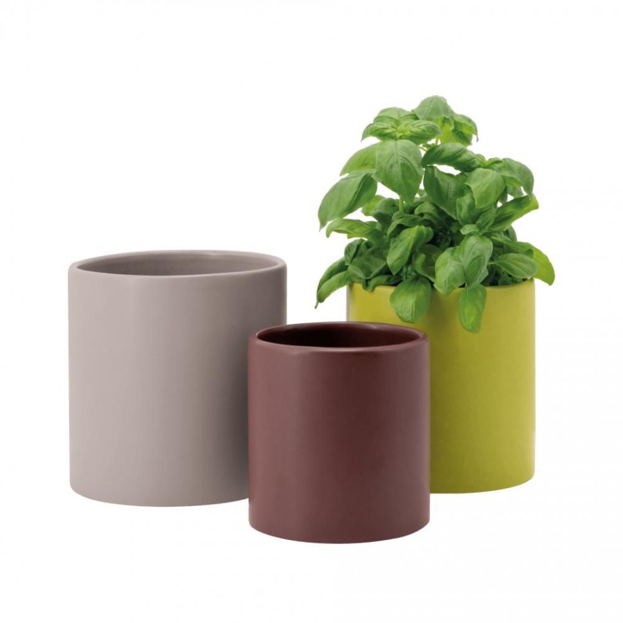 Living Remember | Plant Pots, Set Of 3 'Siena'