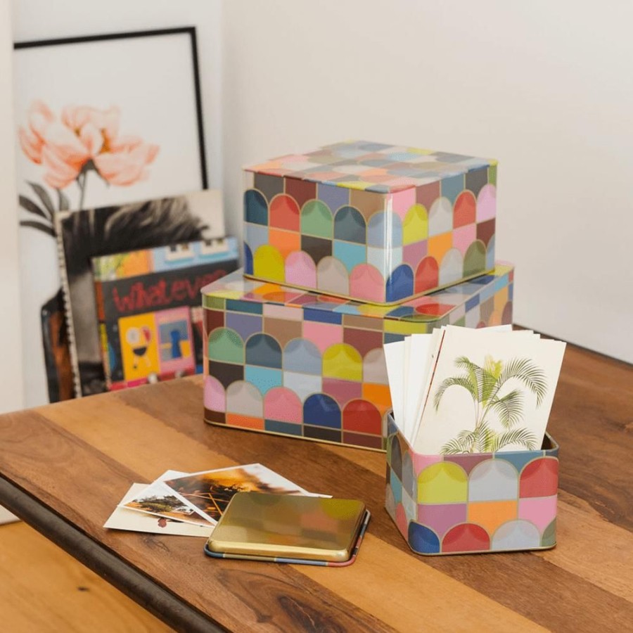 Table & Kitchen Remember | Set Of Tin Boxes 'Confetto', Set Of 3